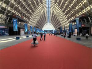 青岛2024交通科技博览会主场搭建施工
